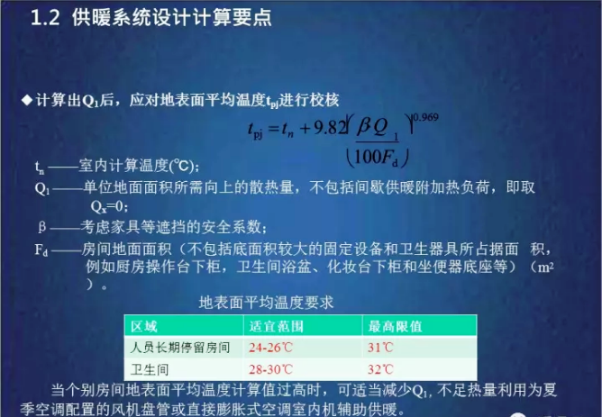 超低溫空氣源熱泵系統(tǒng)Q1計算